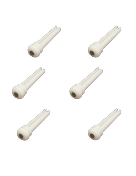 Acoustic Guitar Bridge Pins H-01 Bone