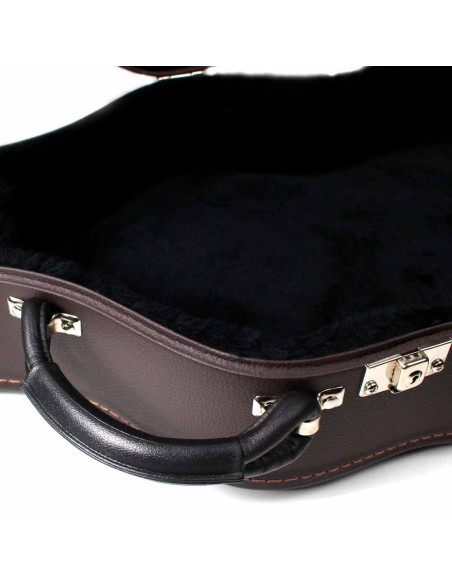 Brown Classic Guitar Case