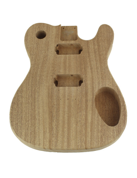 Cuerpo Samanguila Acabado Guitarra eléctrica Samanguila Estilo Telecaster (2 pieza)