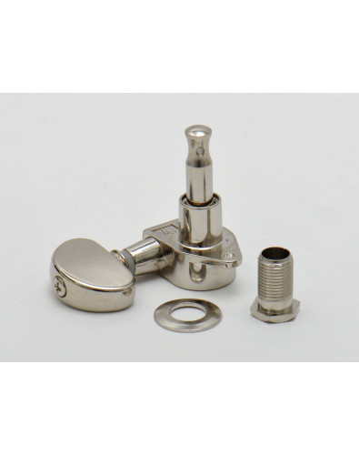 Clavijero Kluson Tipo Groover Kidney 3+3 Niquel 2
