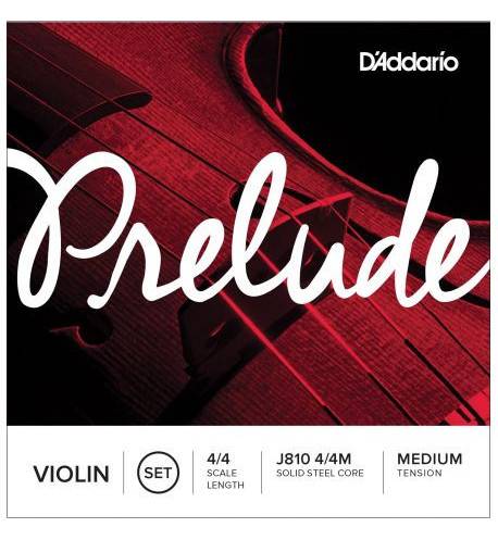 Juego de Cuerdas D'Addario Prelude 4/4 Violin