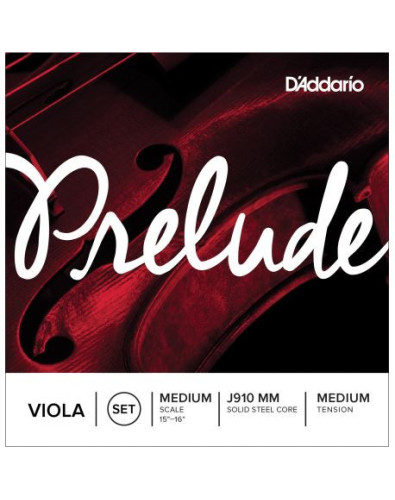 Juego de Cuerdas D'Addario Prelude J910 4/4 Viola