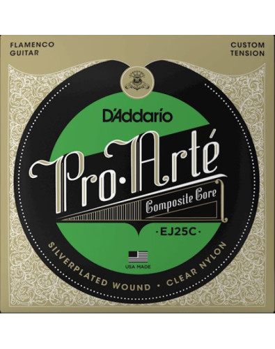 Flamenco Guitar EJ25C D'Addario Strings Set