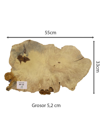 Slab Table Buckeye Burl Nº13