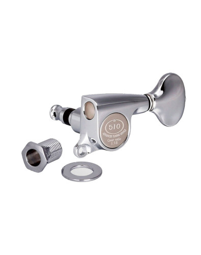 Gotoh® Machine Head 6 in-line  Chrome SGS510Z/S5-LC