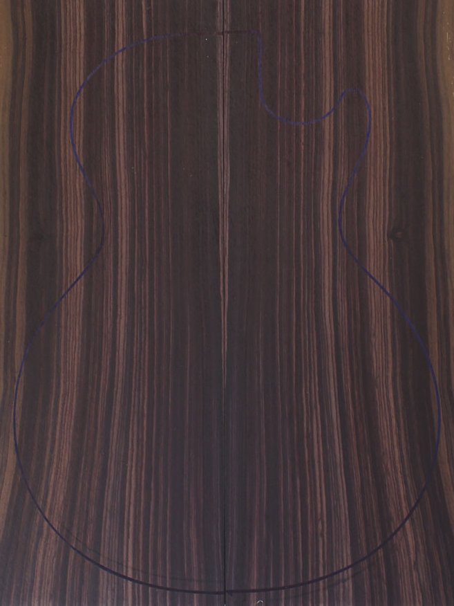 Indian Rosewood Bass / Electric Guitar Carved Top 2