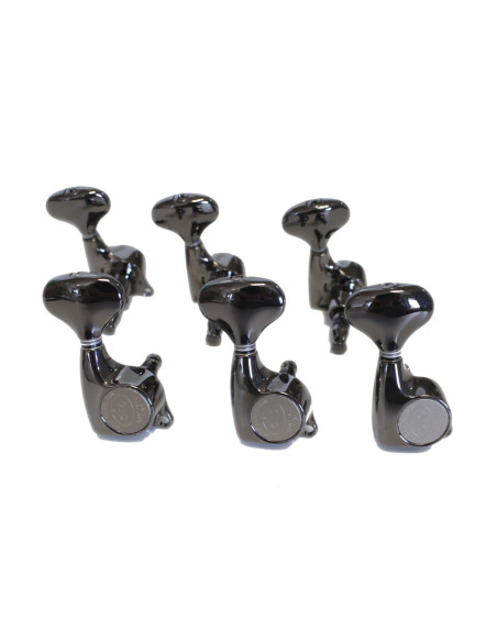 Clavijero Gotoh® Negro Cosmo SGS510Z/L5-LRCK 3+3