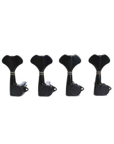 Gotoh® Machine Head Black GB707-LB 4 in line 2
