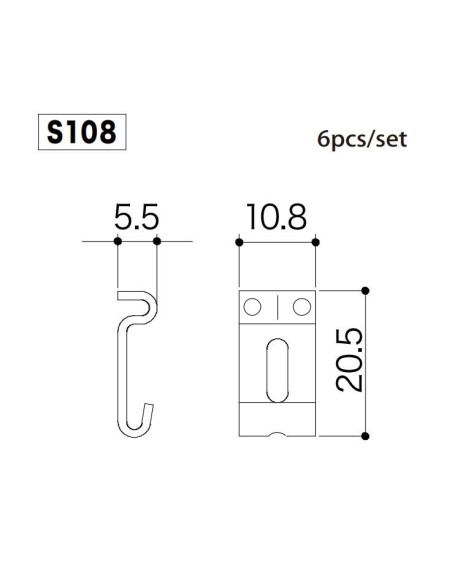 Silletas Gotoh® Niquel S108-N