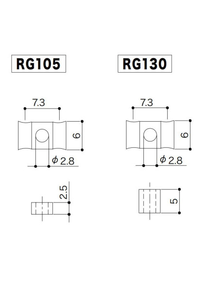 Tensor de Cuerdas Gotoh® Niquel Relic RG105/RG130