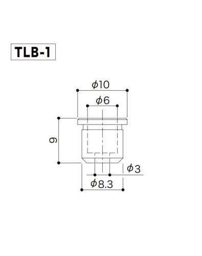 Gotoh® String Bushing Nickel Relic TLB1-AN 2