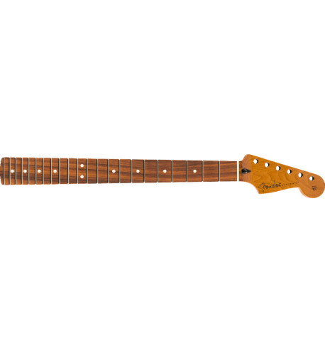 Fender® Roasted Maple Stratocaster Neck - Santos Rosewood, 12", 22 Frets