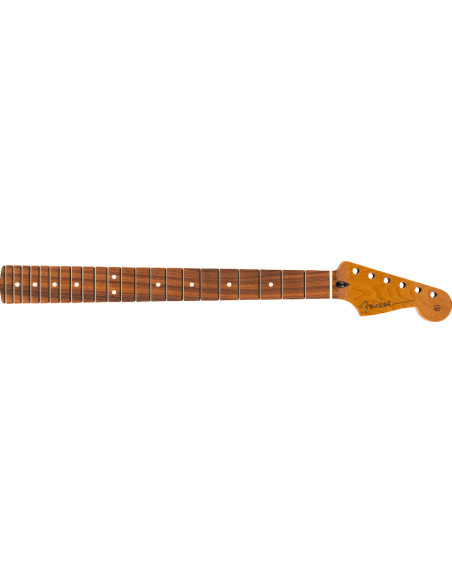 Fender® Roasted Maple Stratocaster Neck - Santos Rosewood, 12", 22 Frets