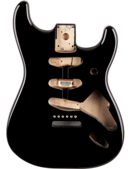 Cuerpo Aliso Fender® Classic Series 60's Stratocaster® - Black