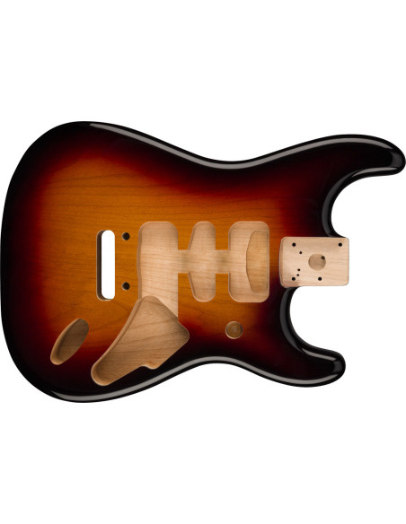 Fender® Deluxe Series Stratocaster® Alder Body, 3-Color Sunburst