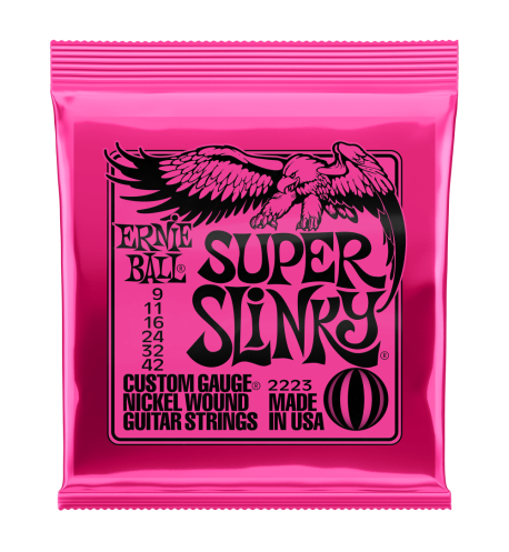 Ernie Ball Super Slinky Nickel Wound...