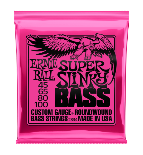 Ernie Ball Super Slinky Electric Bass...