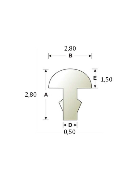 sintoms titanium fretwire dimensions