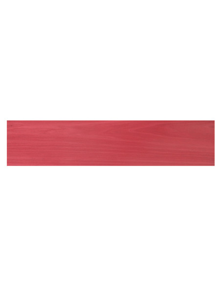 chapa de madera de colores rojo dos capas