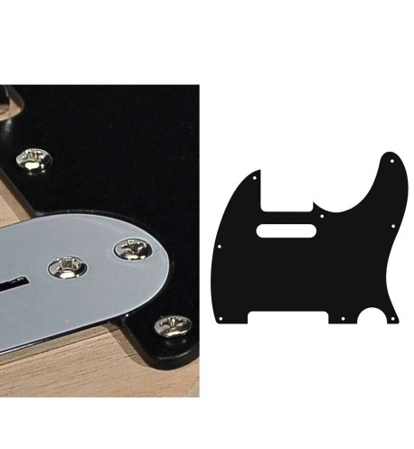 Boston Black Pickguard TE-110-BM