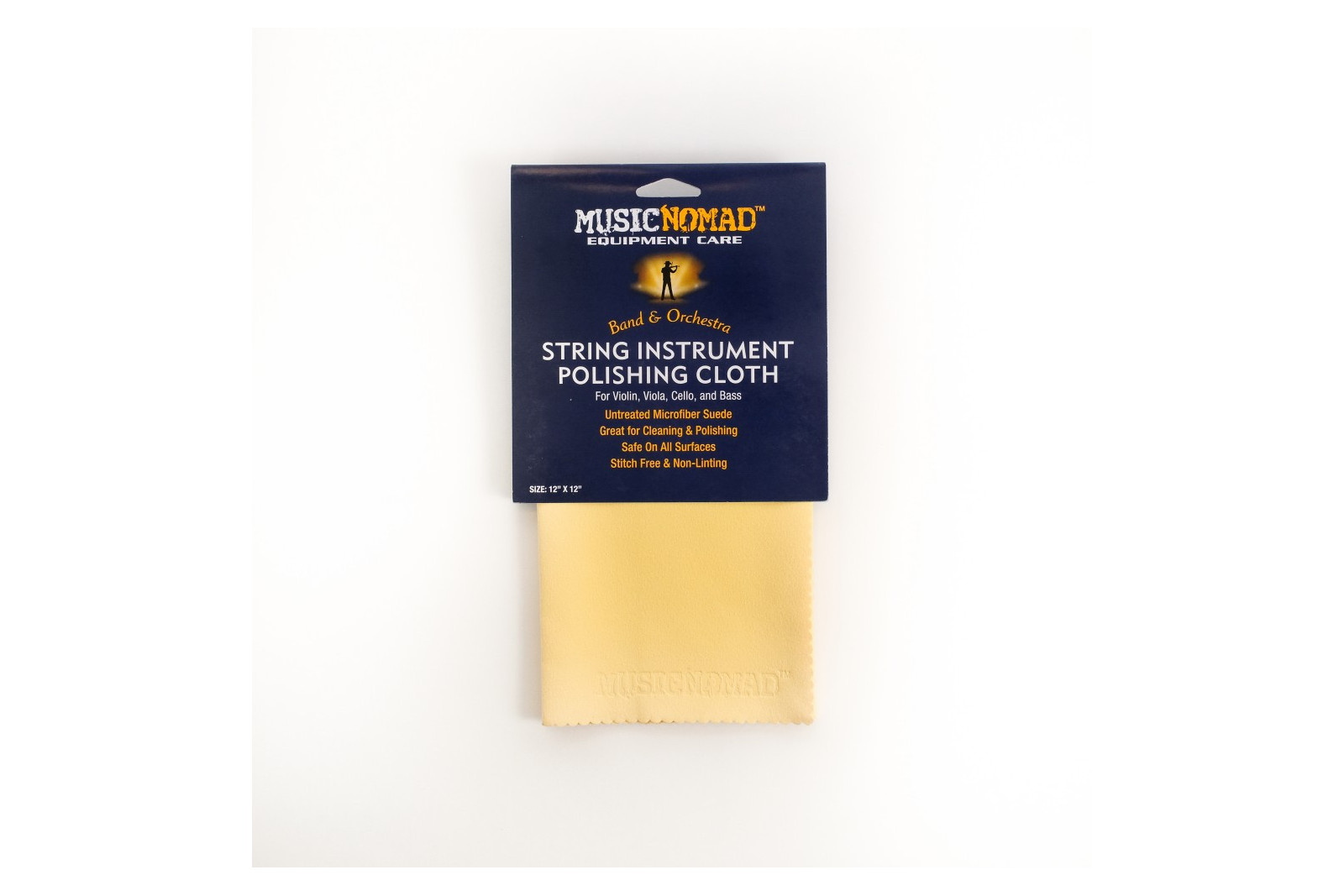 Music Nomad Super Soft Microfiber Suede Polishing Cloth - 3 Pack