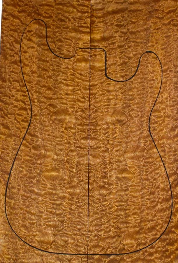 AAA Carved Top Sapele...