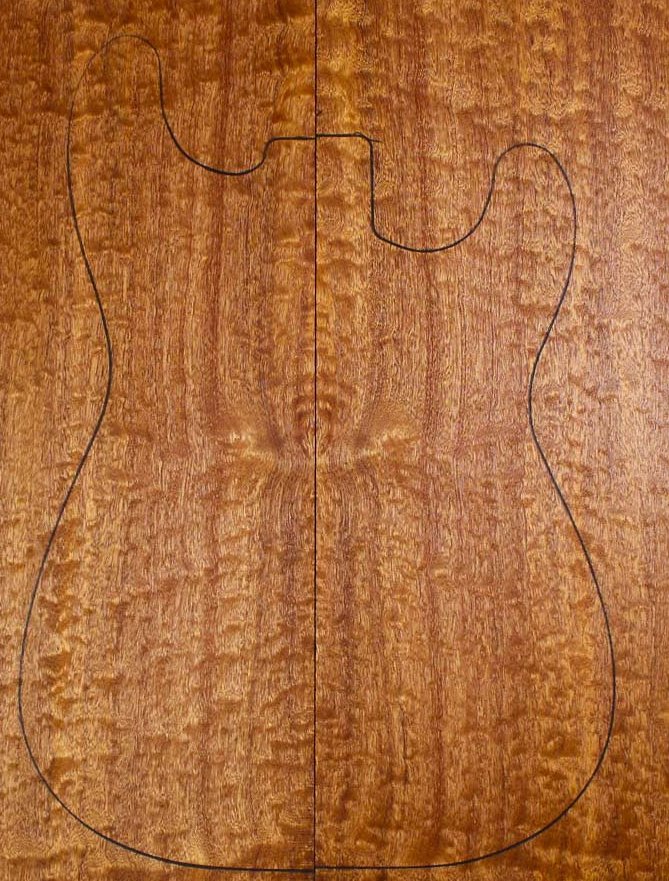 AA Body Top Sapele Quilted...