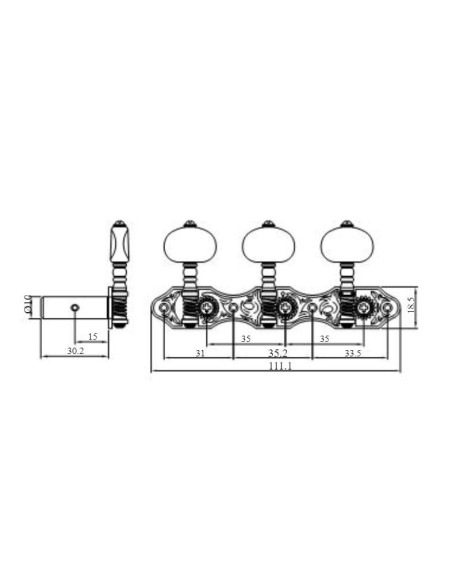 Clavijero RM-1388T-7DM