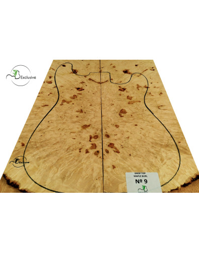 MB Exclusive Big Leaf Maple Burl Drop Nº 9