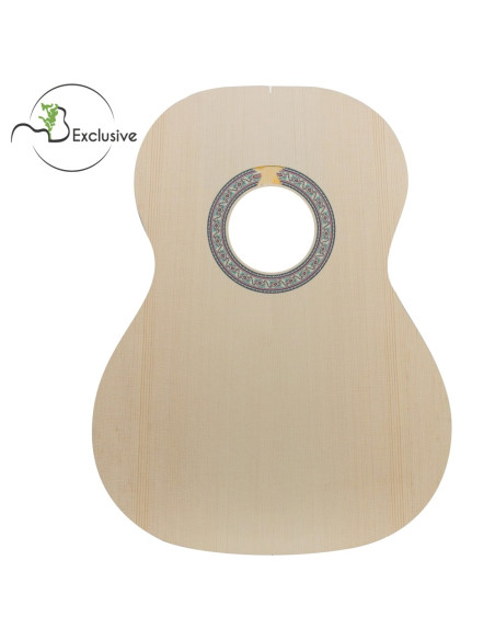 B European Spruce Finished Classic Guitar Top