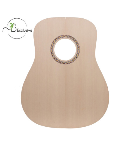 The MB Exclusive finished top for acoustic guitar is constructed from Sitka spruce