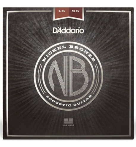 Resophonic Guitar NB1656 D'Addario...