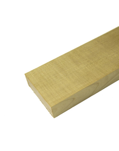 The aging process of the maple neck is made from wood dried by a water extraction process in vacuum dryers. 2