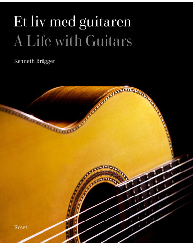 El libro fue escrito por el fabricante de guitarras, Kenneth Brögger. A LIfe with Guitars