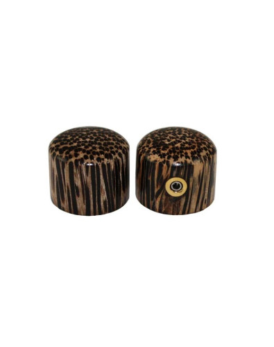 AllParts Tigerwood Knobs