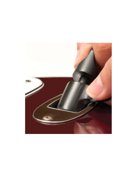 The patent pending Bullet™ guitar jack tightener is a must-have accessory for every guitar player.