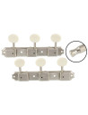 Clavijero 3+3 en tira estilo vintage AllParts by GOTOH