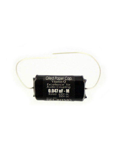 These capacitors are a remake of the old non-inductive paper and oil capacitors from the 1950's.