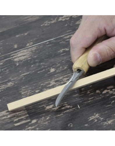 El cuchillo japonés "Turugi" de doble filo y diseño atractivo es el más utilizado para las esculturas occidentales, 2