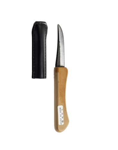 El cuchillo japonés "Turugi" de doble filo y diseño atractivo es el más utilizado para las esculturas occidentales,