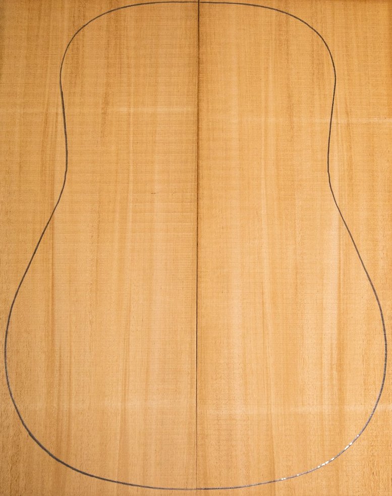 Fondos Caoba de Fiji Guitarra Acústica