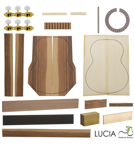 Kit Guitarra Clásica Modelo Lucia