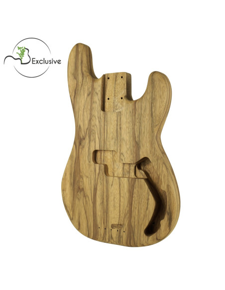 Cuerpo Black Limba Acabado Bajo Eléctrico Estilo Precision