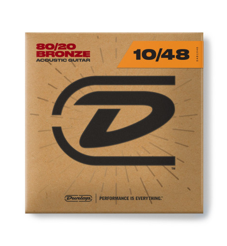 Cuerdas Dunlop 80/20 Bronze Extra Light 10-48