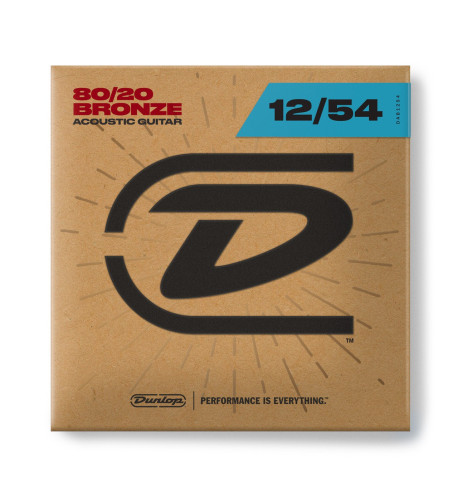 Dunlop 80/20 Bronze Light 12-54