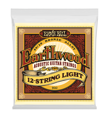 Ernie Ball Earthwood Light 12 -string Acoustic Guitar Strings 11-52