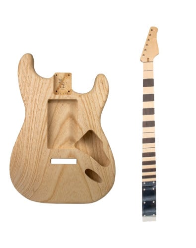 Electric Guitar Kit Subfretboard Stratocaster Ash