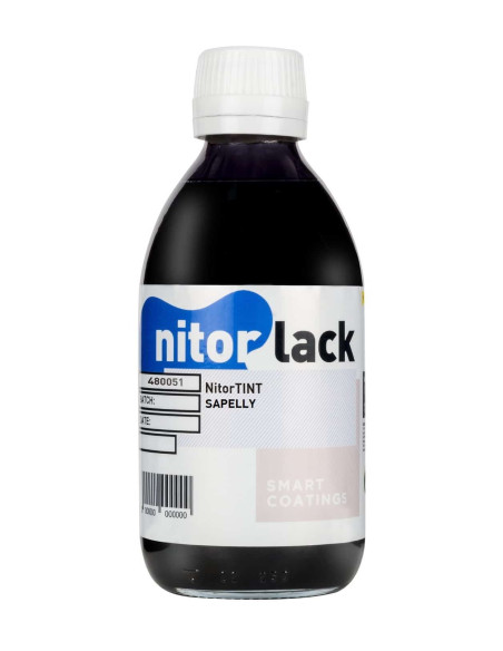 tinte sapelli nitorlack