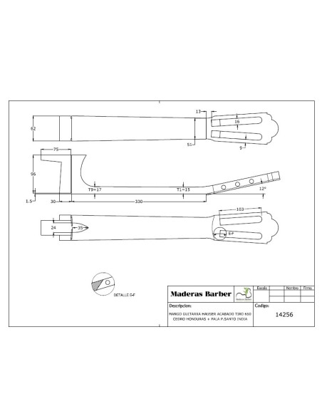 planos guitarra Hauser