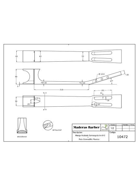 classical guitar neck plan